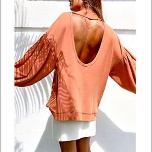 We the Free Winnie Long Sleeve Top - SZ M (fits oversized)